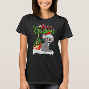 Koala Xmas Decorations Santa Koala Kerstmis T-shirt