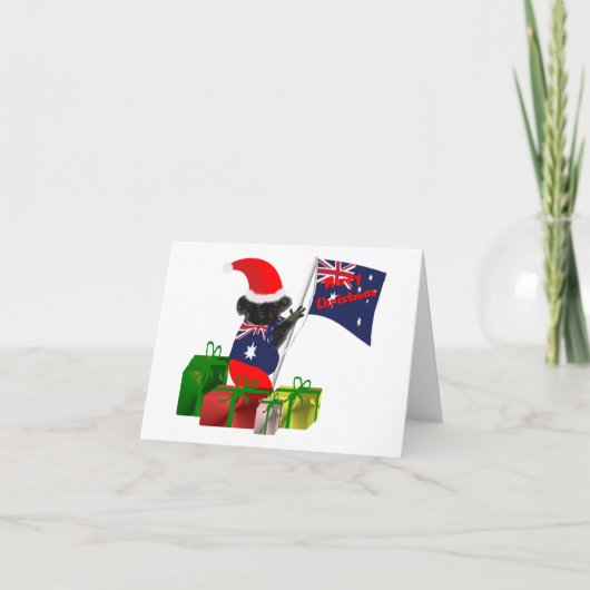 Koalaclaws Feestdagen Kaart (Voorkant)