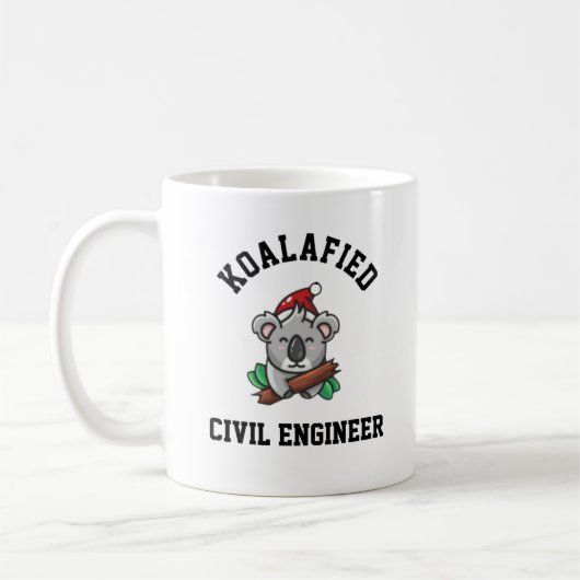 Koalafied Civil Engineer Koffiemok (Links)