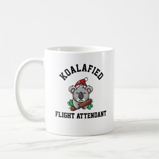 Koalafied Flight Attendant Koffiemok (Links)