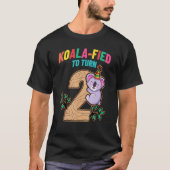 Koalafied om 2 Koala Beer 2e verjaardag T-shirt (Voorkant)