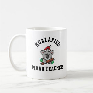 Koalafied Pianoleraar Koffiemok