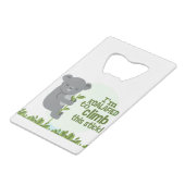 Koalafied pour escalader ce bâton, Funny Cool Koal (Dos Angle)