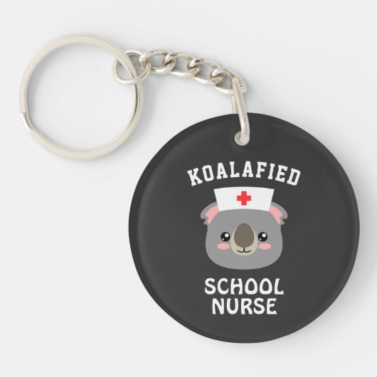 Koalafied School Nurse Sleutelhanger (Voorkant)