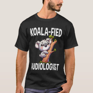 Koalageworden Audicien - Koala Liefhebber Audiolog T-shirt