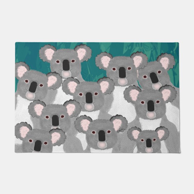 Koalas Doormat Deurmat (Voorkant)