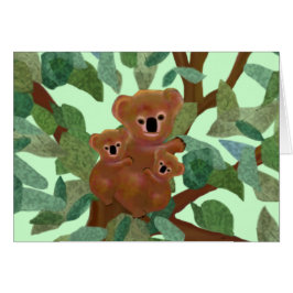 Koalas in de Eucalyptuskaart