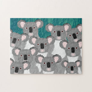 Koalas Puzzle Legpuzzel