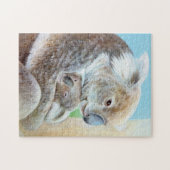Koalas schilder puzzel (Horizontaal)
