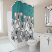 Koalas Shower Curtain Douchegordijn (In situ)