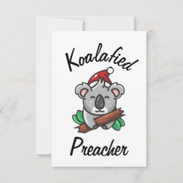 Koalavergaderde Predikant Kaart