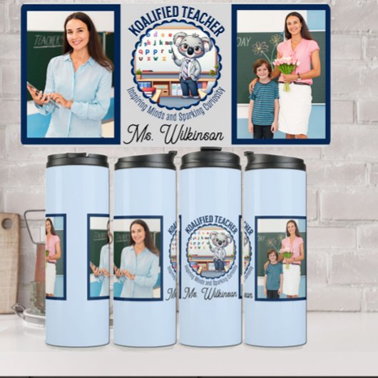 Koalified Docent Schattige Koala Theme Educator Gi Thermosbeker