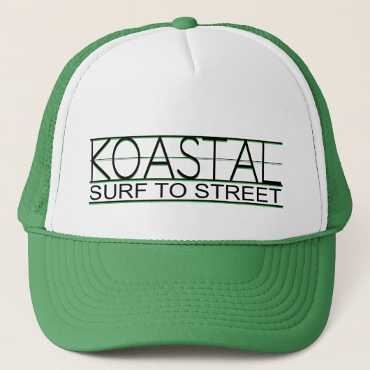 Koastal Green Trucker Trucker Pet (Voorkant)