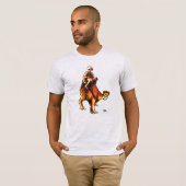 Kobalt 60 op grasser t-shirt (Voorkant volledig)