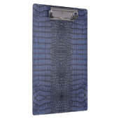 Kobalt Alligator Texture Print Klembord (Rechts)