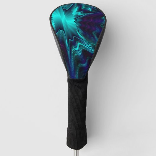 Kobalt Blue Agate Golfheadcover (Voorkant)