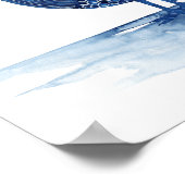 Kobalt Blue Farm Animals - Rooster Poster (Hoek)