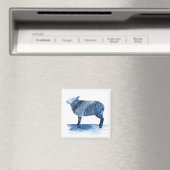 Kobalt Blue Farm Animals - Schapen Magneet (Insitu (Vaatwasser))