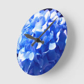 Kobalt Blue Hydrangea Ronde Klok (Hoek)