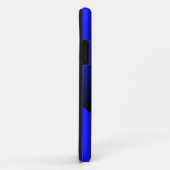 Kobalt Draai van de pagina Persoonlijke iPhoneCase Case-Mate iPhone Case (Achterkant/rechts)
