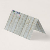 kobalt Shabby - Hartelijk dank voor uw kaart (Achterkant)