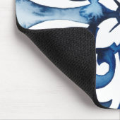 Kobalt Tegel II Muismat (Hoek)