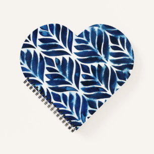 Kobalt Waterverf tegels IV Notitieboek