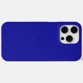 Kobaltblauw Case-Mate iPhone Case (Achterkant (horizontaal))