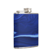 Kobaltblauwe achtergrond heupfles (Rechts)