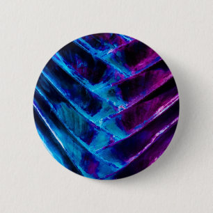 Kobaltblauwe en levendige paarse kleuren voor de r ronde button 5,7 cm
