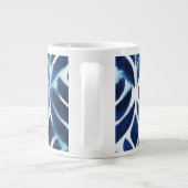 KobaltWaterverf Tegels IV Jumbo Mok (Achterkant)