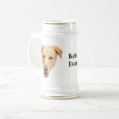 Kobe Bean stein Bierpul (Voorkant links)