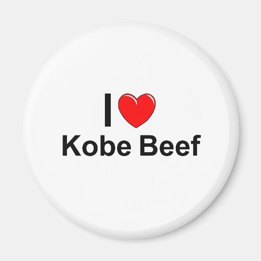 Kobe Beef Magneet (Voorkant)
