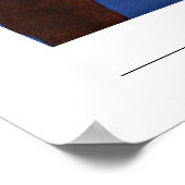 Kobe the Red Boxer Poster (Hoek)