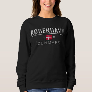 København (Kopenhagen) Denemarken 1167 White Sweat Trui