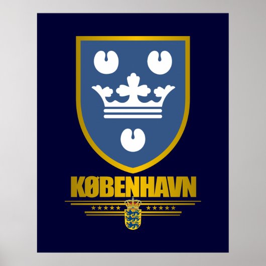 Kobenhavn (Kopenhagen) Pride Poster (Voorkant)