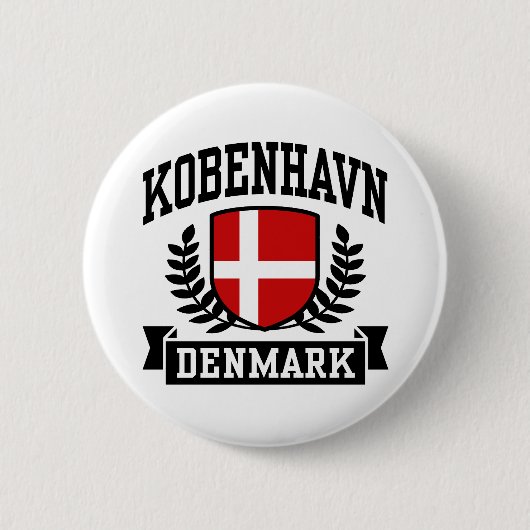 Kobenhavn Ronde Button 5,7 Cm (Voorkant)