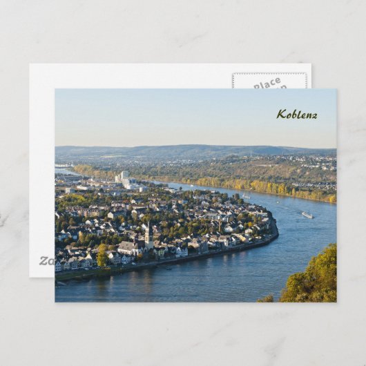 Koblenz Briefkaart (Voorkant / Achterkant)