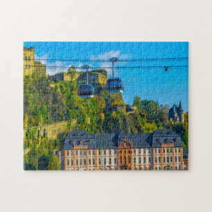 Koblenz City Duitsland. Legpuzzel