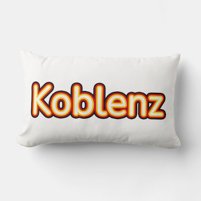 Koblenz Deutschland Kussen (Voorkant)