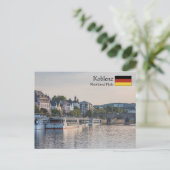 Koblenz Duitsland Briefkaart (Staand voorkant)