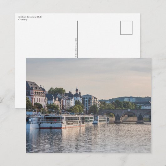 Koblenz Duitsland Briefkaart (Voorkant / Achterkant)