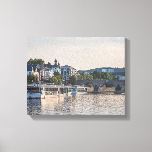 Koblenz Duitsland Canvas Afdruk (Voorkant)