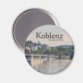 Koblenz Duitsland Magneet (Voorkant / Achterkant)