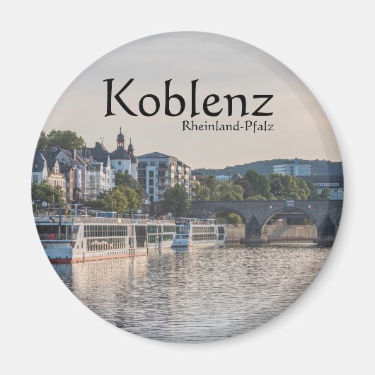 Koblenz Duitsland Magneet (Voorkant)