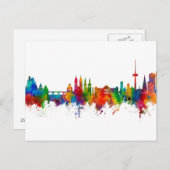 Koblenz Germany Skyline Briefkaart (Voorkant / Achterkant)