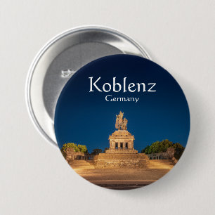 Koblenz Germany Souvenir Ronde Button 7,6 Cm