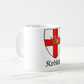 Koblenz Wappen Wapenstaart Koffiemok (Voorkant links)
