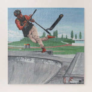 Kobold Kick Scooter Fantasy Grote puzzel