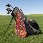 Kobra Golfhanddoek (Groen)